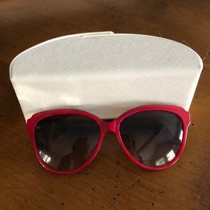 Red Juicy Couture Sunglasses, Perfect Condition!
